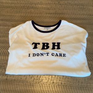 “TBH I Don’t Care” Sweater
